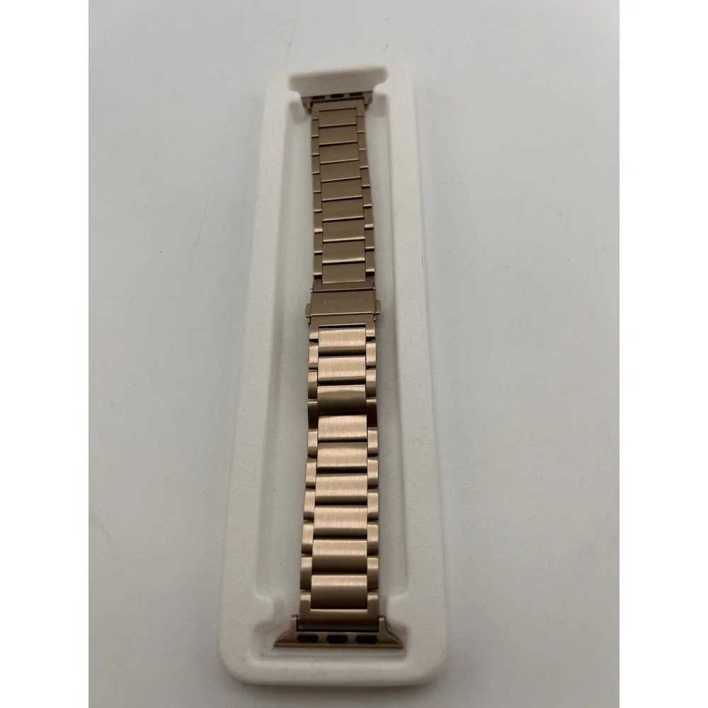 Stargogo No Tools Needed Link Bracelet Metal Band for Apple Watch.